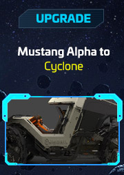  upgrade Mustang Alpha à Cyclone
